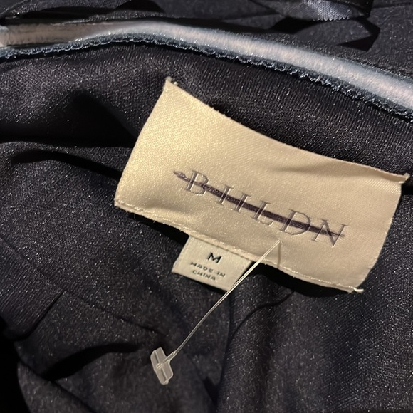 BHLDN CIRCE GOWN NAVY STRAPLESS MAXI DRESS - Picture 8 of 15